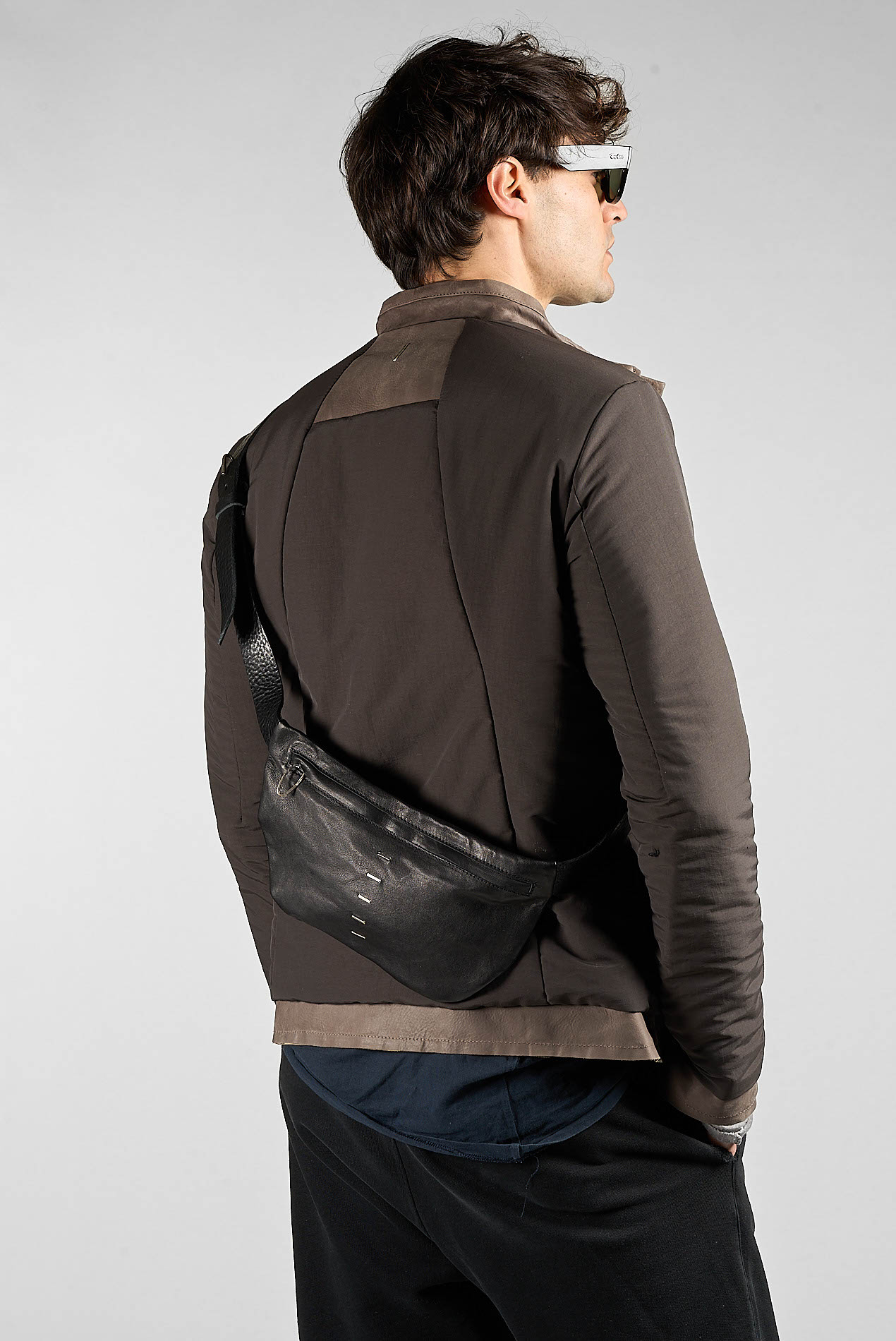 daniele basta leather and silver bags - WEARING